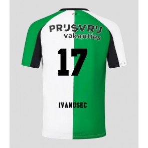 Feyenoord Luka Ivanusec #17 Tredje Tröja 2024-25 Kortärmad